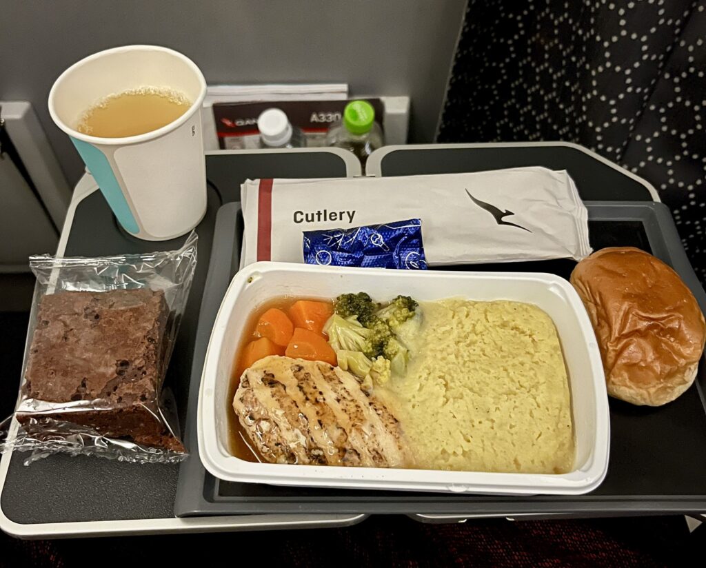 カンタス航空　機内食