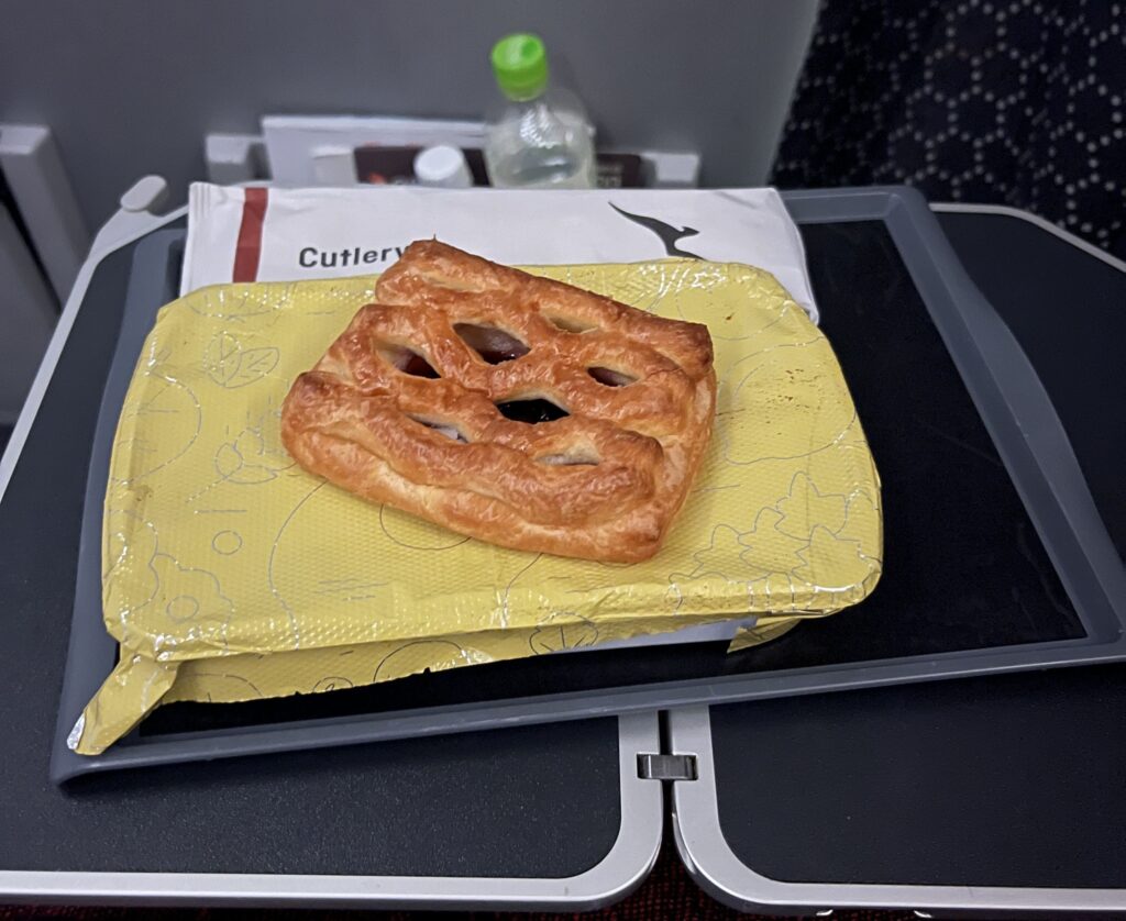 カンタス航空　機内食