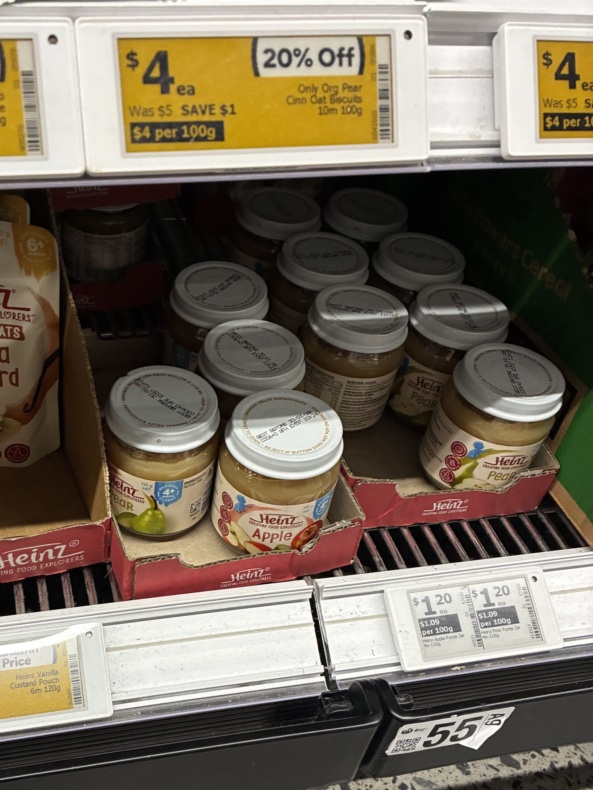 Woolworths ベビーフード